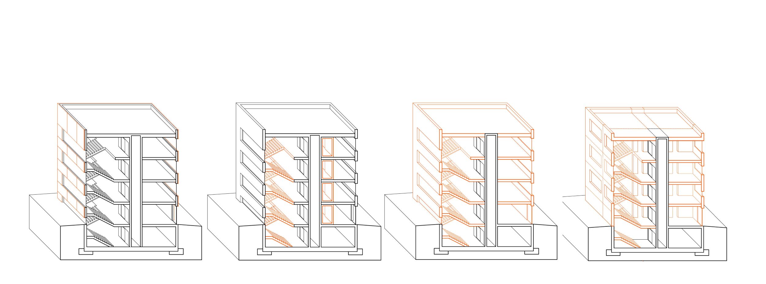 figure two illustrating different proportions of mmc in buildings