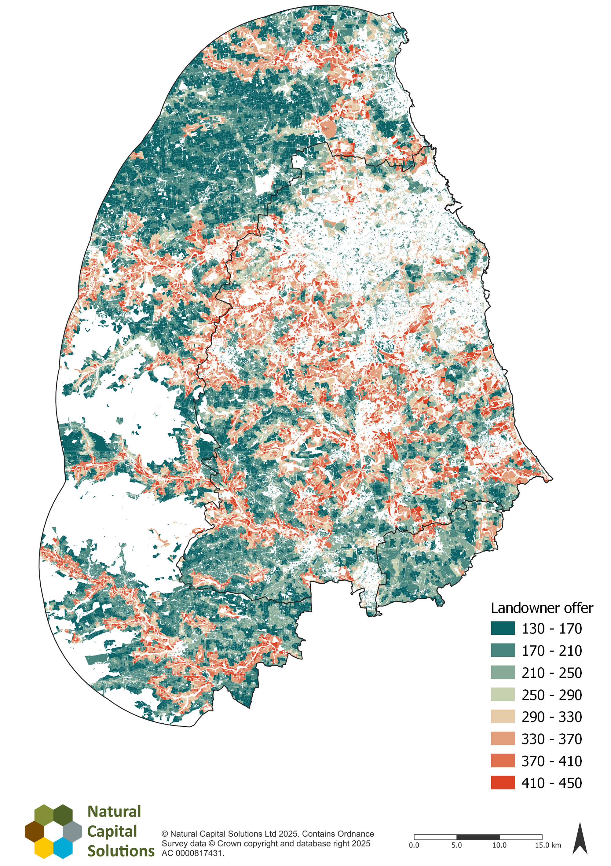 Landowner map Natural Capital Solutions