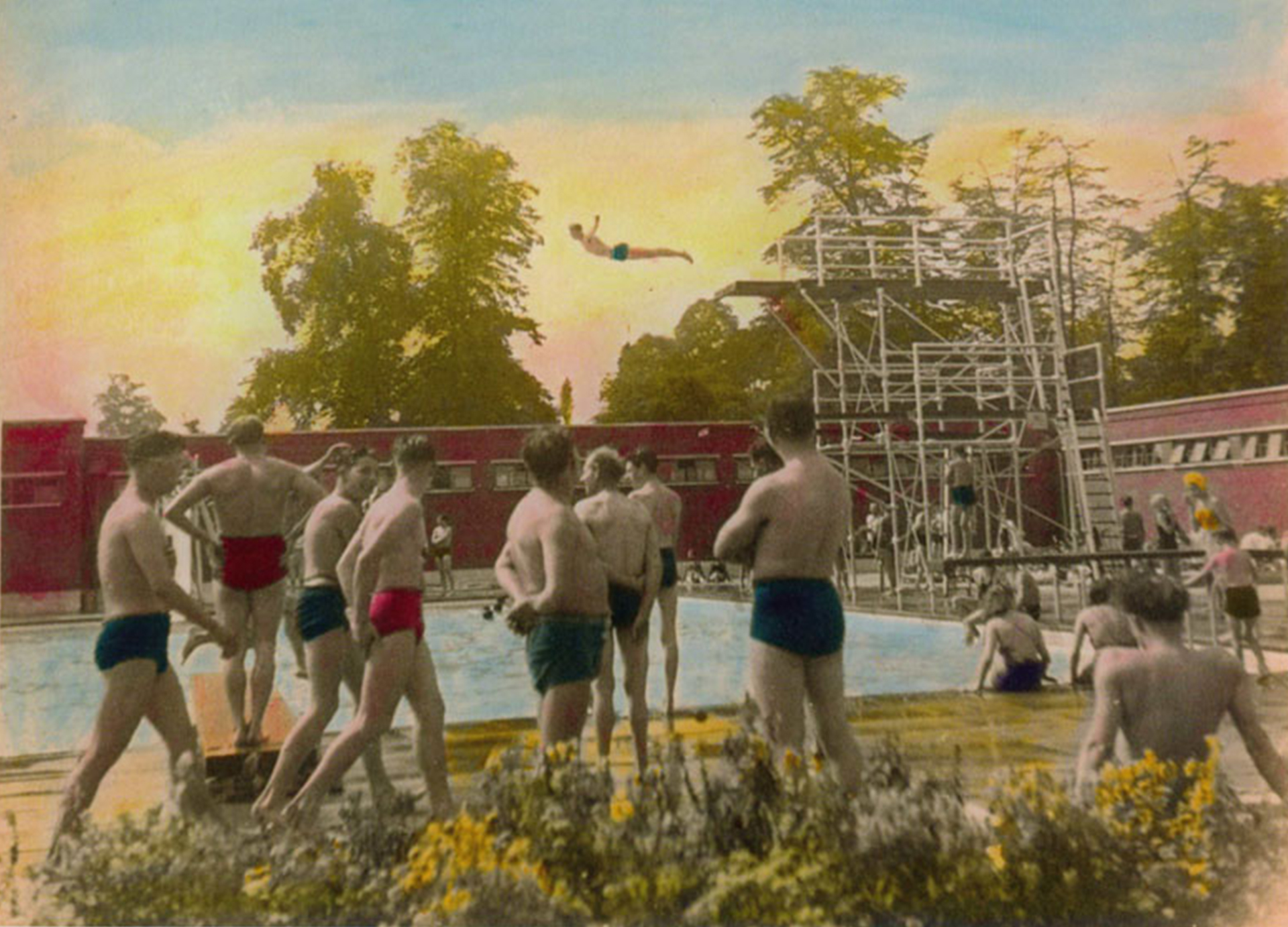 Brockwell lido 1938