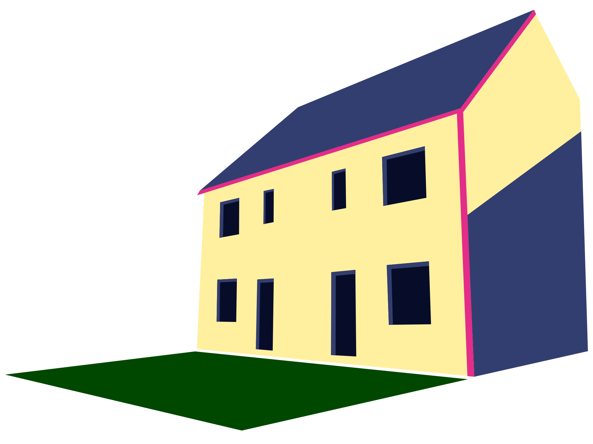 Vector house illustration
