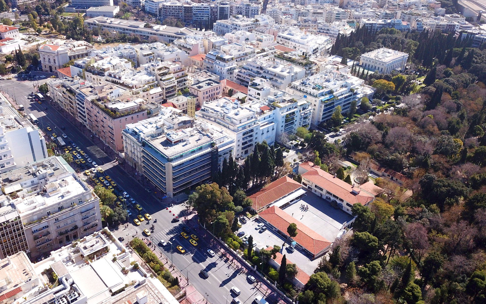 Aerial photo of Iroudou Attikou, Athens