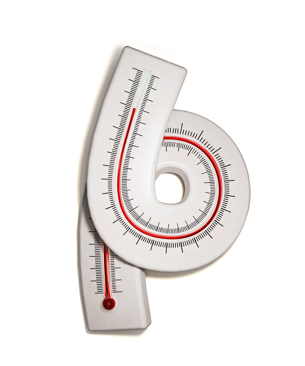 A warped thermometer 