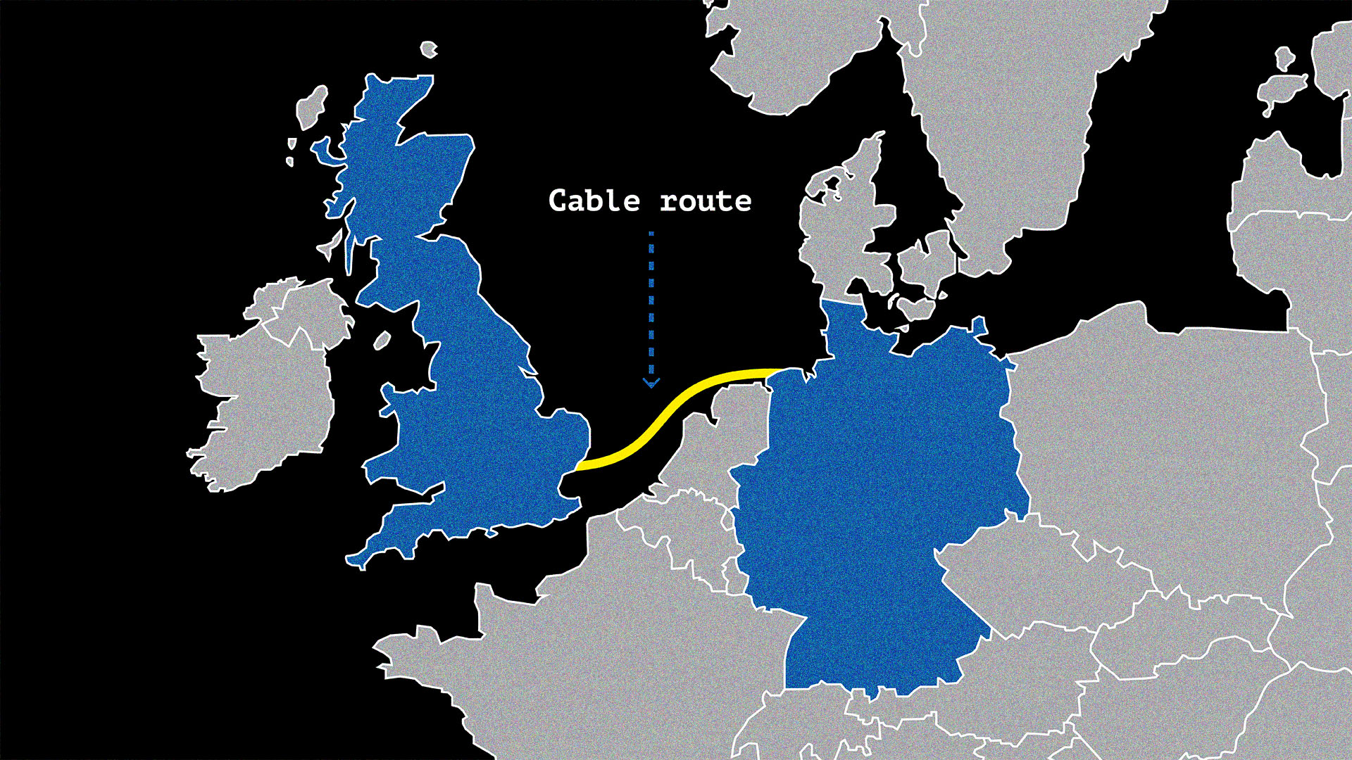 Map showing the Tarchon connector