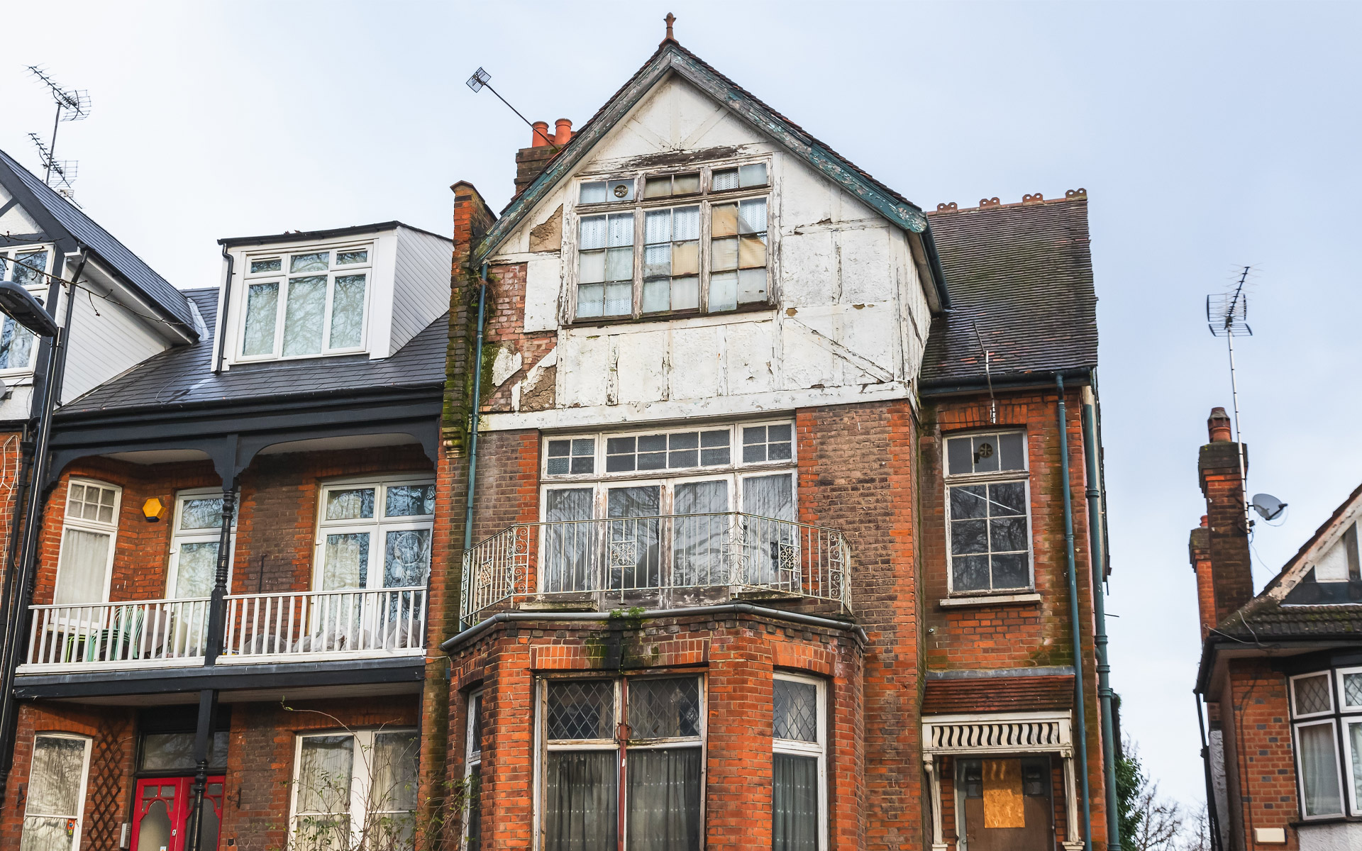 An abandoned house in Hornsey, London