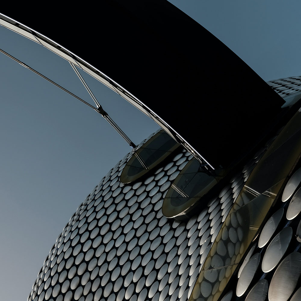 Close up of the Bullring architecture