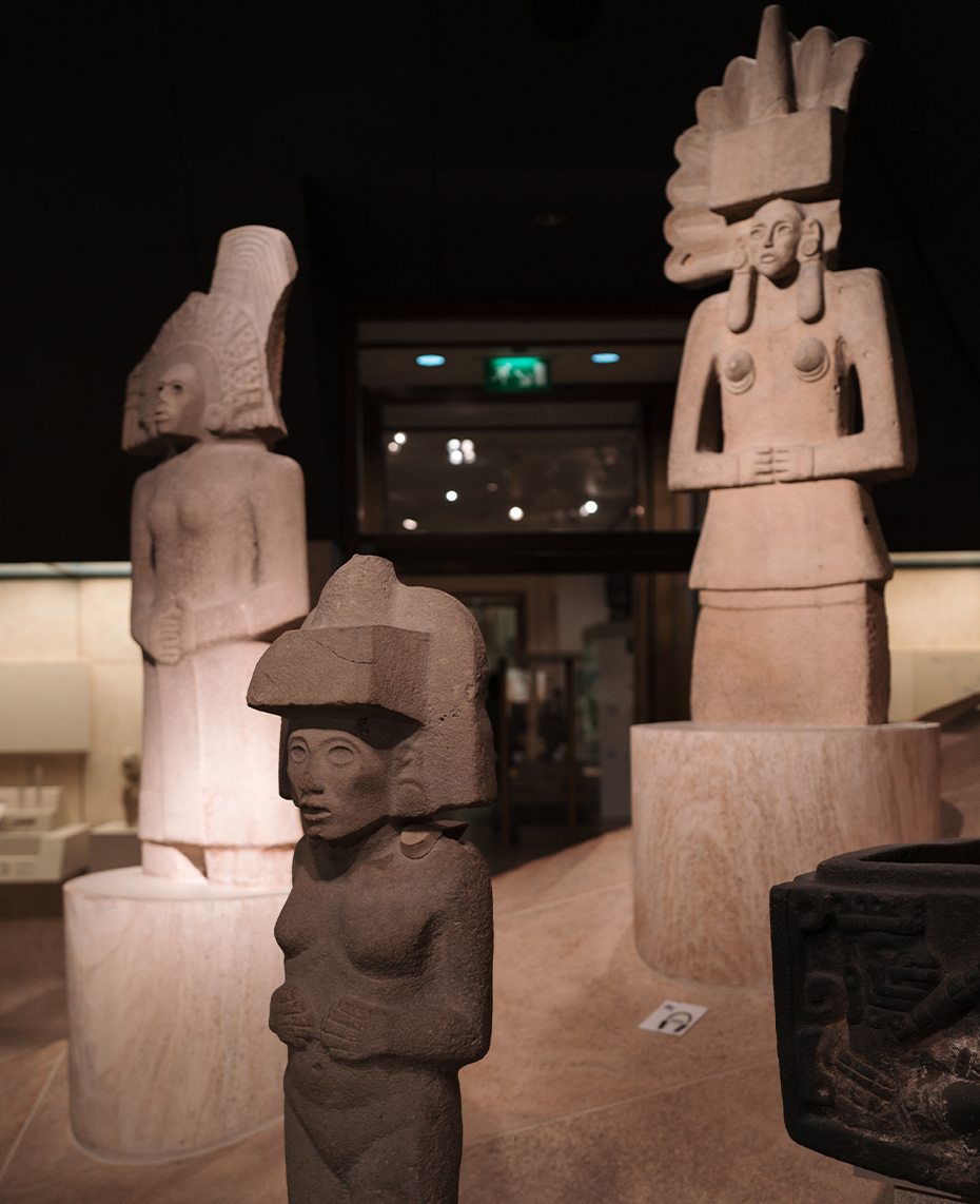 Aztec sculptures