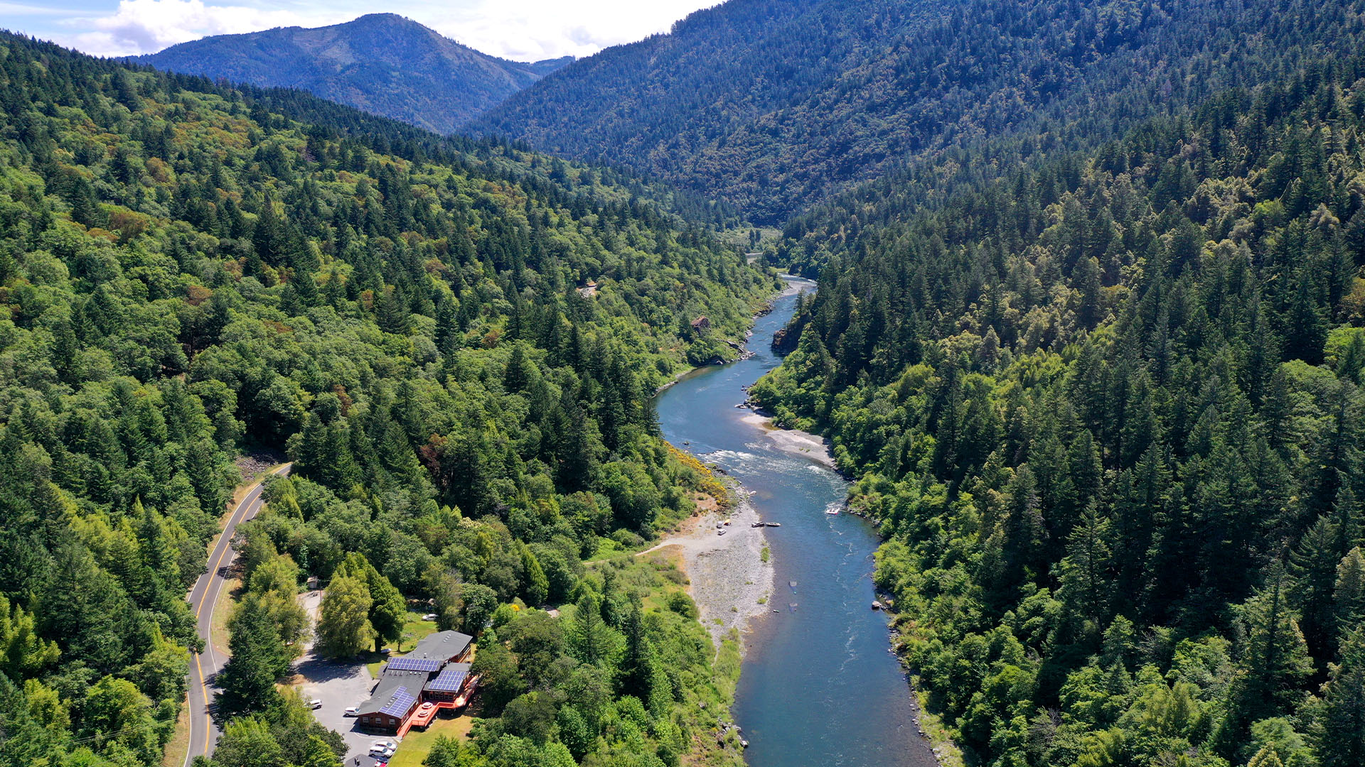 Photo of the Klamath River landscape