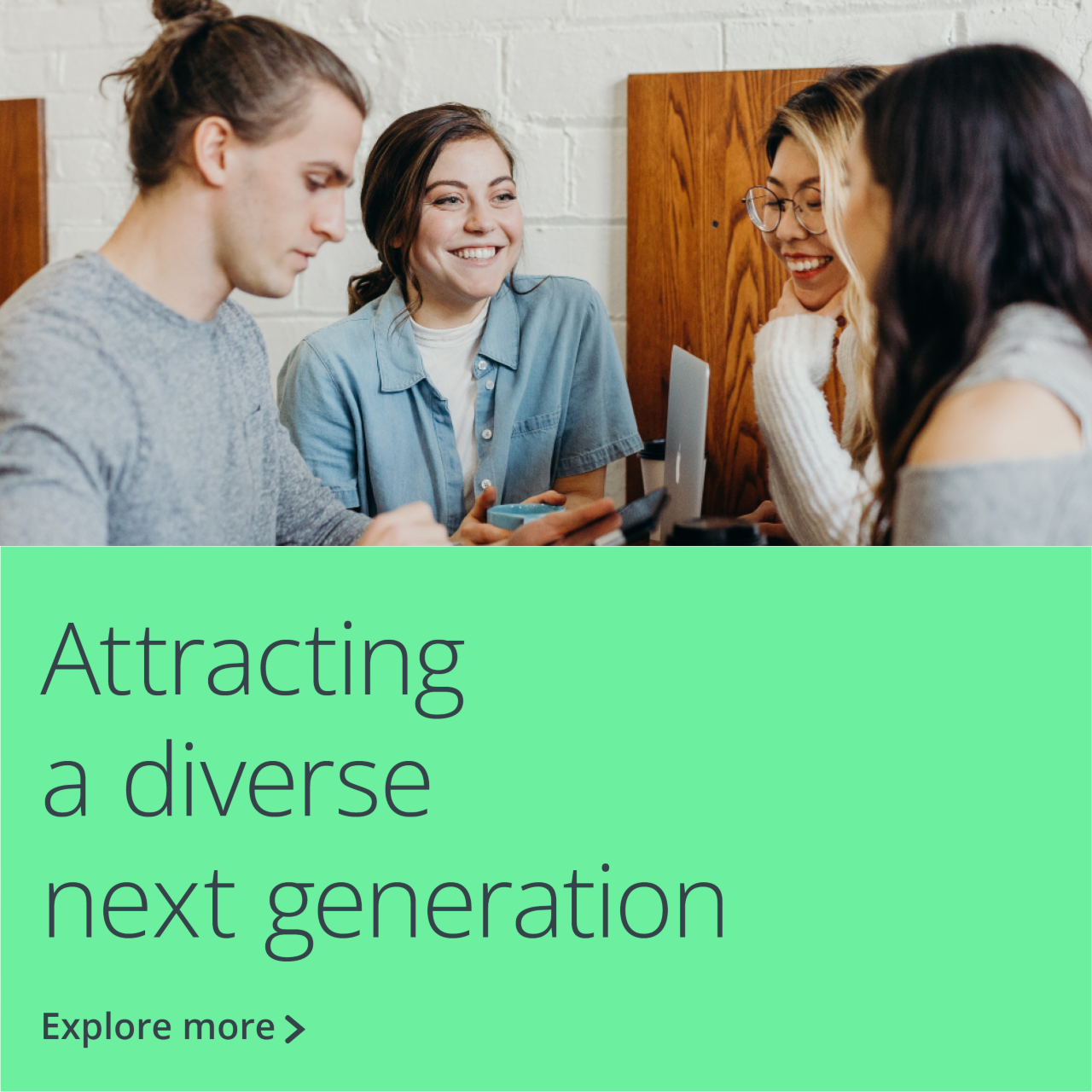 Section 4: Attracting  a diverse  next generation