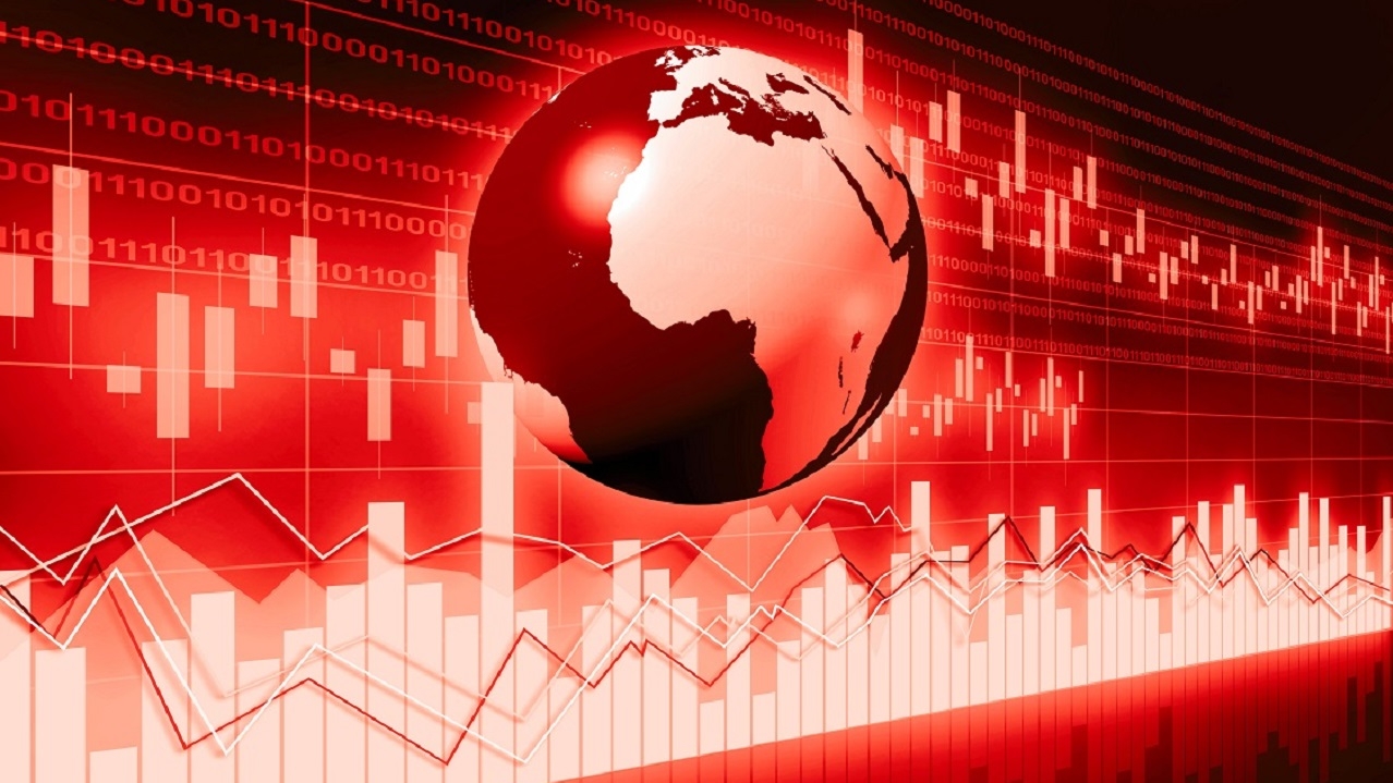 3D illustration/ 3D rendering - global business chart with an Earth.; Shutterstock ID 416901376; Purchase Order: NA; Job: Property Journal; Client/Licensee: RICS